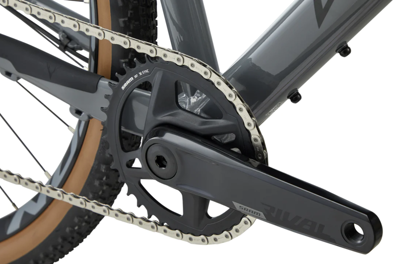 Whyte Gisburn v5 Rival eTAP Gravel Road Bike 2023 in Grey with Black-3